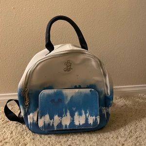 Disney Loungefly Mickey Mouse Blue Tie Dye Backpack